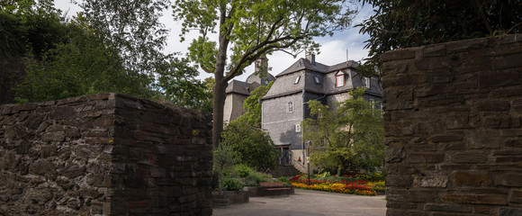 castle oberes schloss in siegen germany