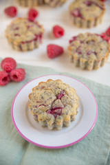 Himbeer Mohn Muffins