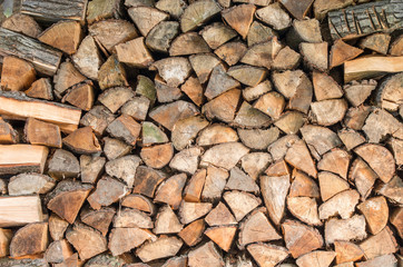pile of fire wood