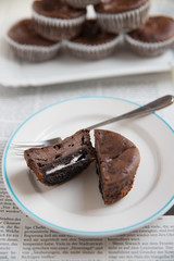 Schokoladen Doppelkeks Cupcakes