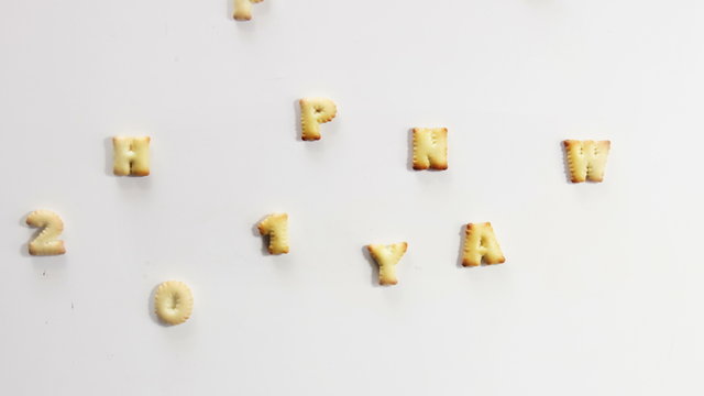 happy new 2016 yea message of crackers. stop motion animation 4k (4096x2304)
