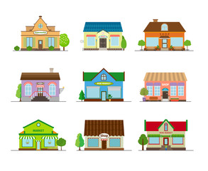 Stores and shops buildings