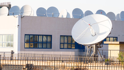 teleport satellite communications