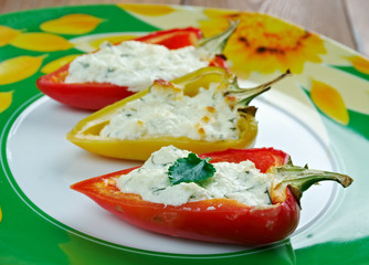 peppers stuffed with cheese