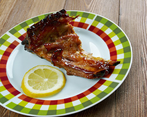 Spicy pork ribs