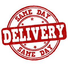 Same day delivery stamp