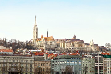 Matthias Church at Buda Castle in Budapest, Hungary