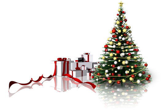 Albero regali di Natale 001
Ai piedi dell' abete i pacchi con i regali di Natale.