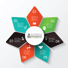 Fototapeta premium Vector star for infographic. 