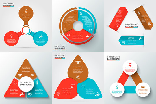 Vector elements for infographic. 