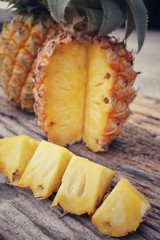 Pineapple slices
