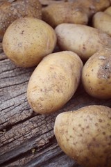 Fresh potatoes