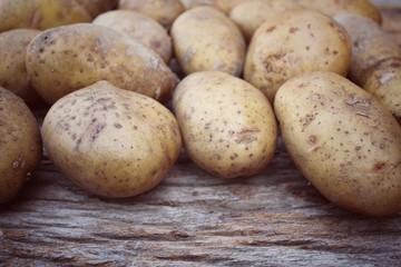 Fresh potatoes