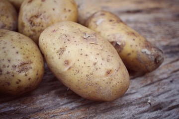 Fresh potatoes