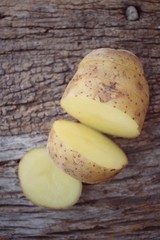 Fresh potatoes