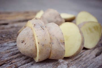 Fresh potatoes