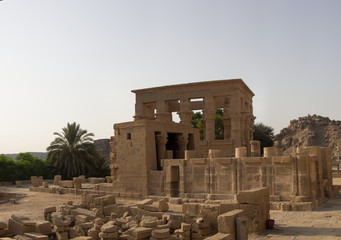 Philae temple quadrangular