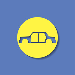 icon of car body