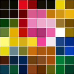 background of different colors separated squares mosaic