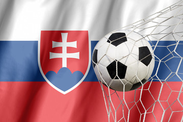 Slovakia symbol soccer ball