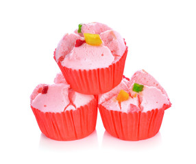 Thailand dessert.Thai Rice Flour Muffin.