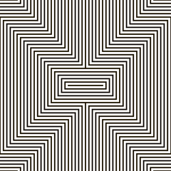Abstract seamless geometric X-shaped black and white pattern