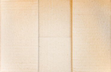Fototapeta premium Top view of Bottom carton box