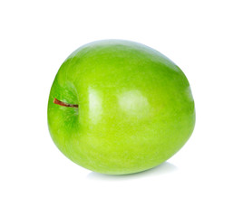 Green apple isolated on white background
