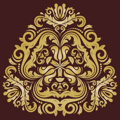 Damask Vector Oriental Pattern