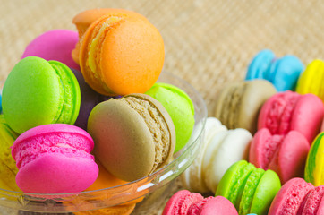 colorful macaron