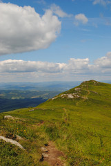Obraz premium Mountains Landscape in Zakarpattya Ukraine
