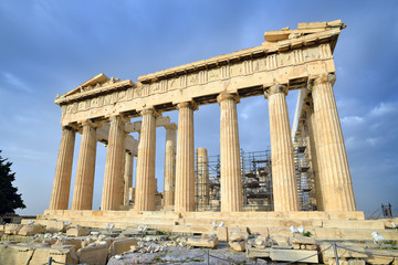 Fototapeta premium Parthenon on the Acropolis in Athens
