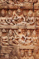 Terrace of the Leper King, Angkor Wat, Cambodia