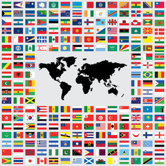 Illustrations of the Flags of the World © stringerphoto