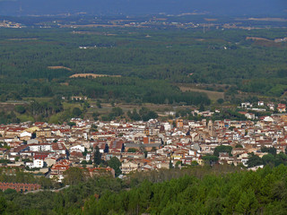 Panorámica de Santa Coloma de Farners