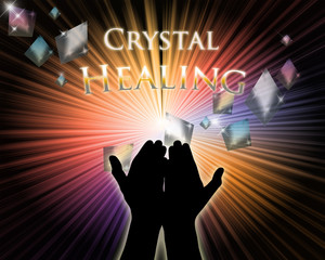 Crystal healing therapy