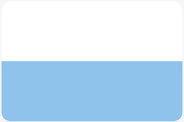 Obraz premium Flag Illustration with rounded corners of the country of San Mar