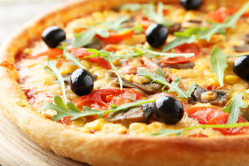 Fresh tasty pizza