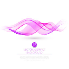 Wave smoke background. Vector illustration