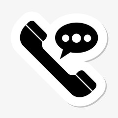 Voice message black