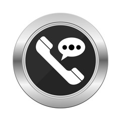 Voice message button