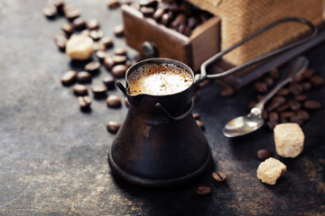 Old coffee pot