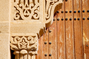 morocco old door and