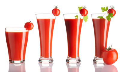Tomato juice collection