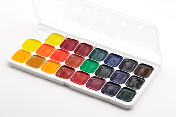 Watercolor paints