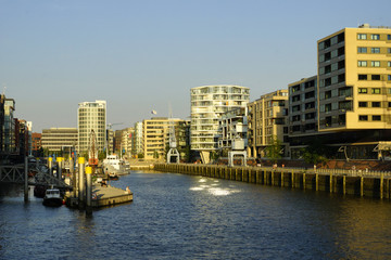 Fototapeta na wymiar Hafencity Hamburg