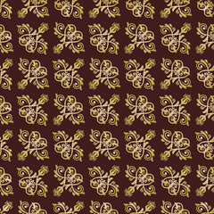 Seamless Oriental Vector Background