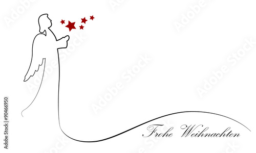 Modello vrolijke kerstmis engelen kerstmisengel pictogram ornamento tralci engels frohe graphicriver macrovector vettore silhouette prydnad "Weihnachtsengel - Frohe Weihnachten" Stockfotos und lizenzfreie