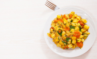 stewed vegetables