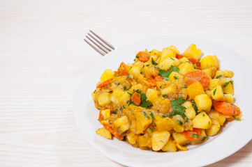 stewed vegetables